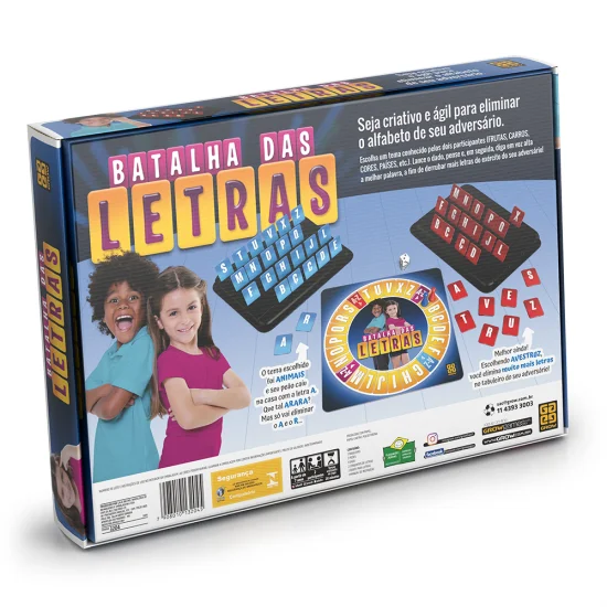 Jogo Batalha das Letras - Grow