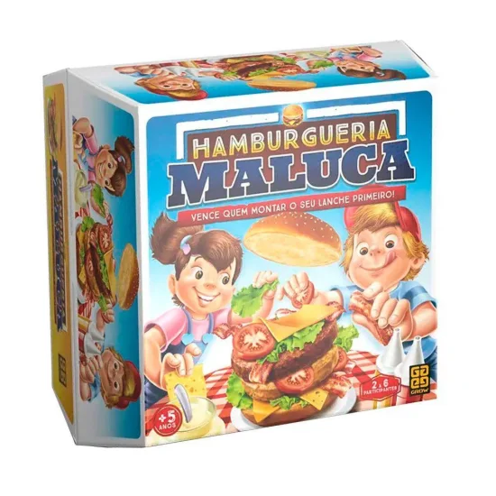 Jogo Hamburgueria Maluca - Grow