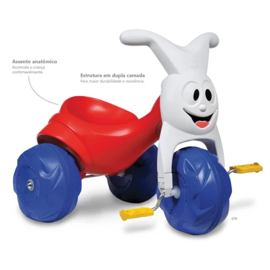Triciclo Bandy Europa - Bandeirante
