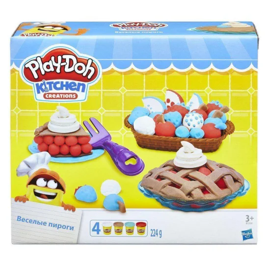 Massinha Play-Doh Tortas Divertidas - Hasbro B3398