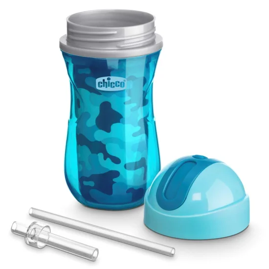 Copo Sport Cup 266ml 14m  Azul - Chicco   69912