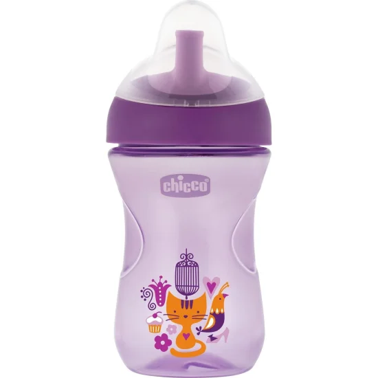 Copo Advanced Cup 266ml 12m  Roxo - Chicco