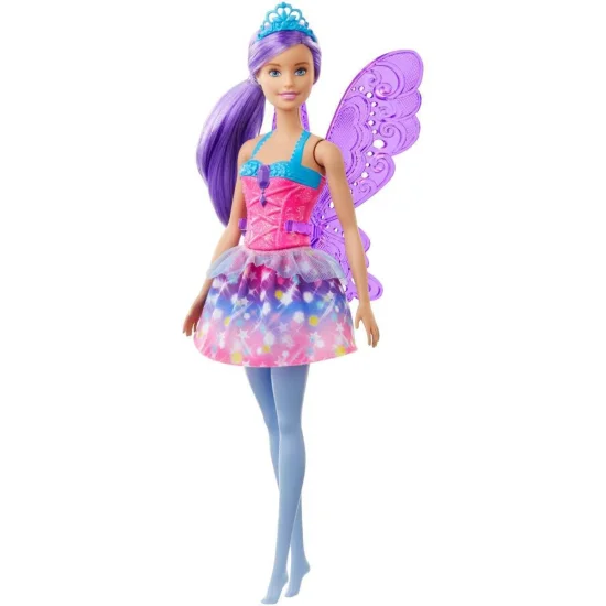 Boneca Barbie Dreamtopia Fada Roxa - Mattel   GJK00