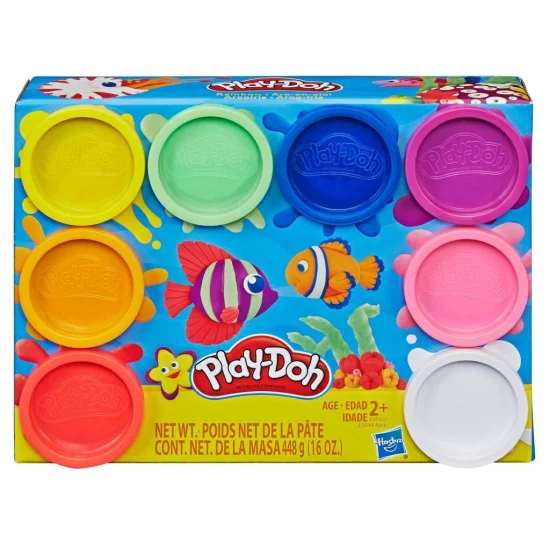 Massinha Play-Doh 8 Cores do Arco-ris - Hasbro  E5062