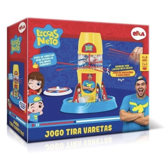 Jogo Tira Varetas - Luccas Neto - Elka   1114