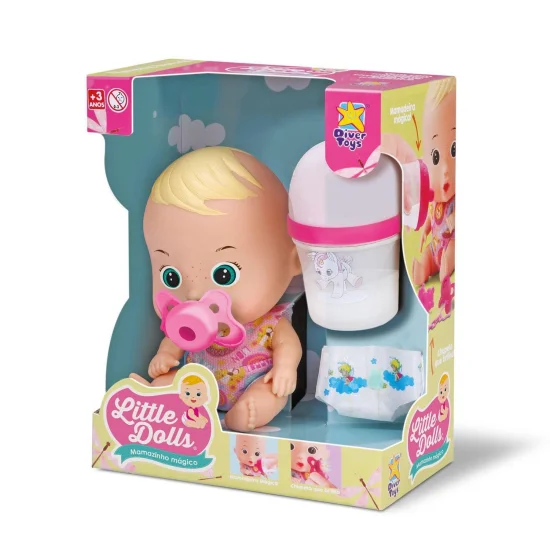 Boneca Little Dolls Mamazinho Mgico-DiverToys  8160