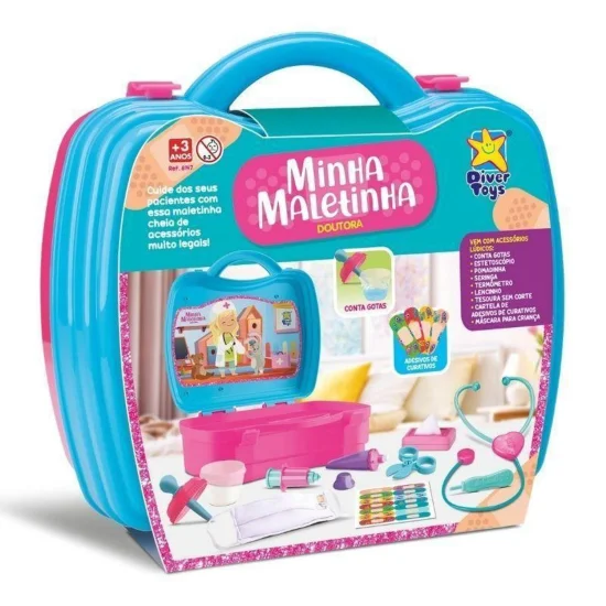 Minha Maletinha Doutora - DiverToys 8147