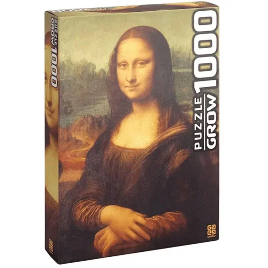 Quebra-Cabea 1000 Peas - Monalisa - Grow  03089