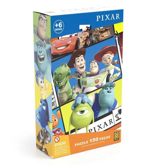 Quebra-Cabea Infantil 150 Peas - Pixar - Grow  03963