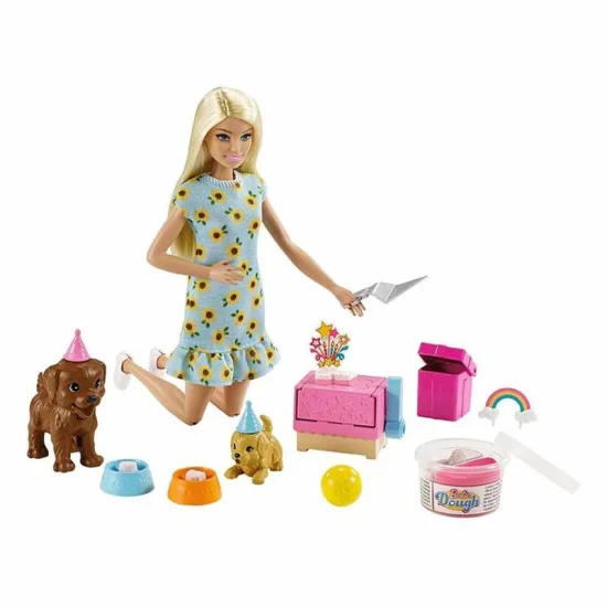 Boneca Barbie Aniversrio do Cachorrinho - Mattel  GXV75