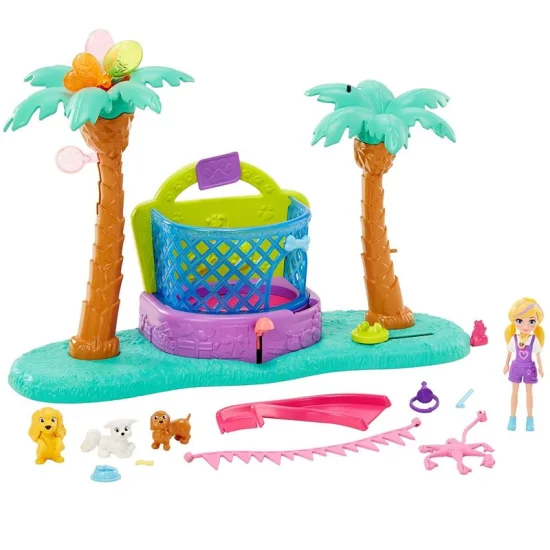 Polly Pocket - Parque de Diverses dos Cachorrinhos   GWD80