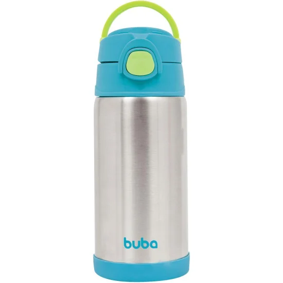 Copo Trmico com Canudo Azul - Buba  11385