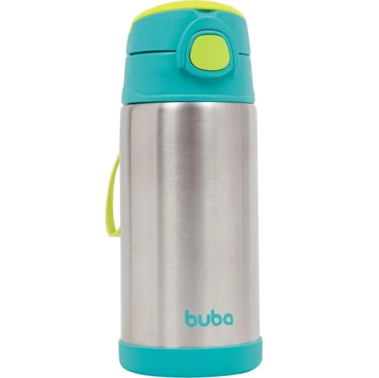 Copo Trmico com Canudo Azul - Buba  11385