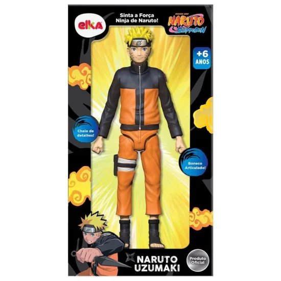 Boneco Articulado Naruto Uzumaki - Elka  1187