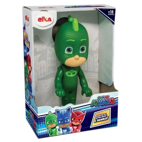 Boneco Articulado Lagartixo Pj Masks - Elka  1206