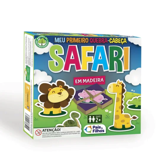 Meu Primeiro Quebra-Cabea Safari - Pais