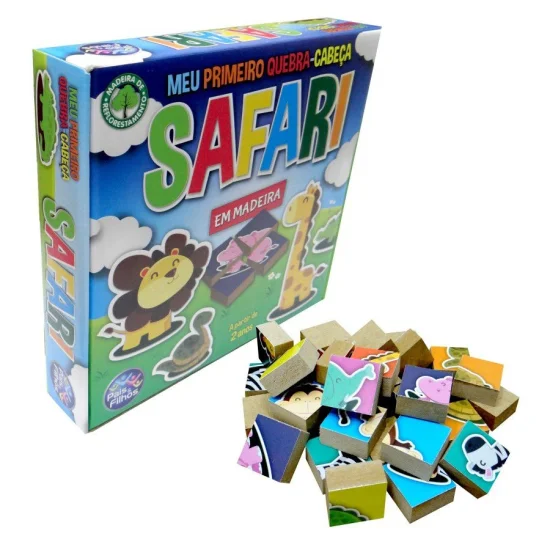 Meu Primeiro Quebra-Cabea Safari - Pais