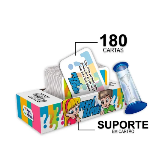 Jogo Pensa Rpido - Pais 