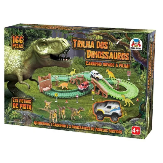 Pista Trilha dos Dinossauros - Braskit 7400