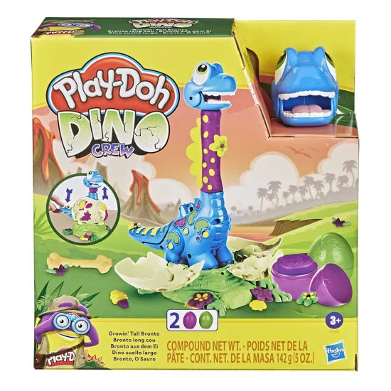 Massinha Play-Doh Dino Crew Bronto o Sauro - Hasbro F1503