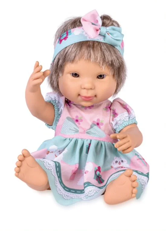 Boneca Coleo Sndrome de Down Loira - Cotipls 2529