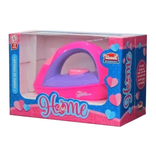 Ferro de Passar Home Love - Usual Brinquedos 204