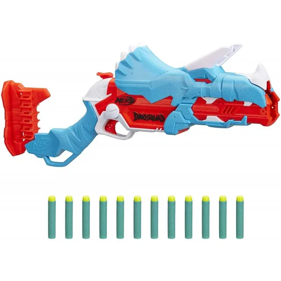Lanador Nerf DinoSquad Tricera-Blast - Hasbro F0804