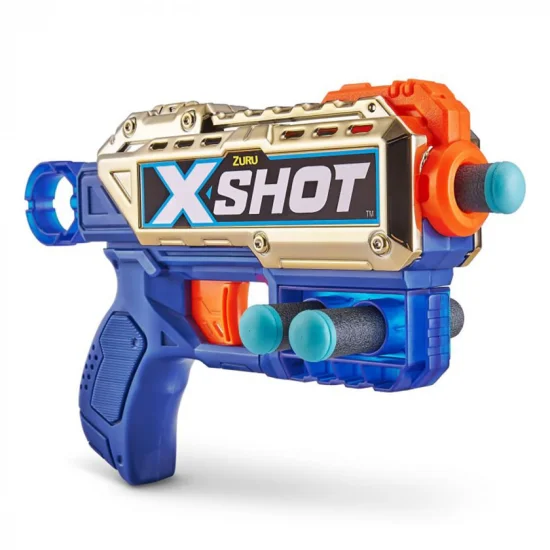 Lanador X-Shot Royale Kickback 8 Dardos - Candide 5601