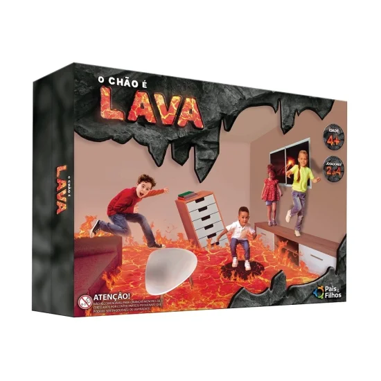 Jogo O Cho  Lava - Pais 