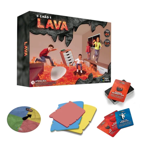Jogo O Cho  Lava - Pais 