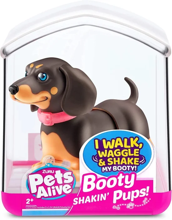 Pets Alive - Booty Shakin' Pups Dachshund - Candide 1201