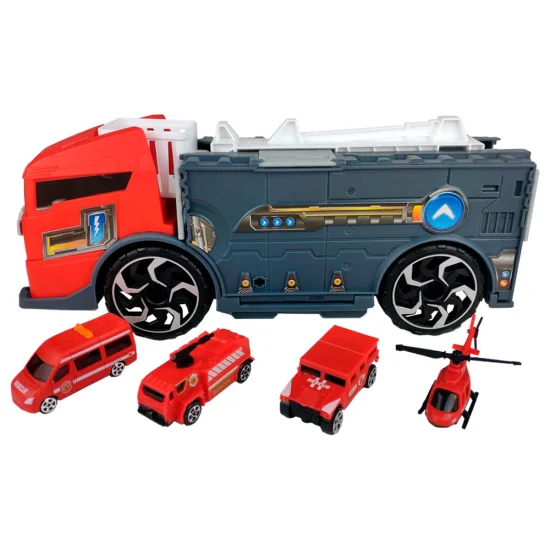 Caminho Pista Speedster Bombeiro - Polibrinq PK008