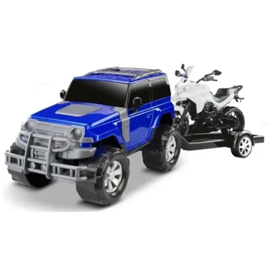 Jipe Render Force com Moto - Roma Brinquedos 1013