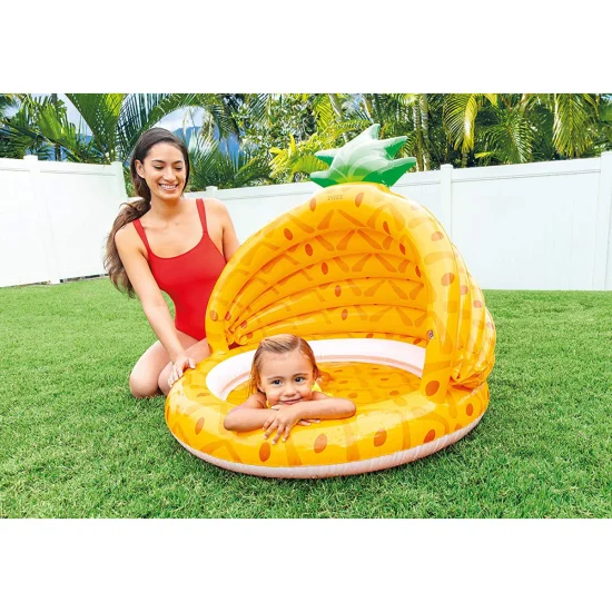Piscina Inflvel Abacaxi com Cobertura 45L - Intex 58414