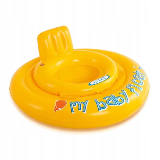 Boia Inflvel Baby Bote Float Amarelo - Intex