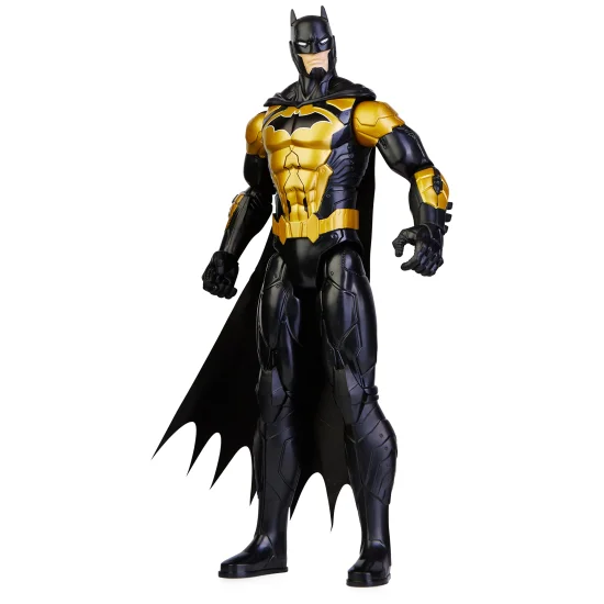 Boneco Articulado Batman Attack Tech Dourado 30cm 2401