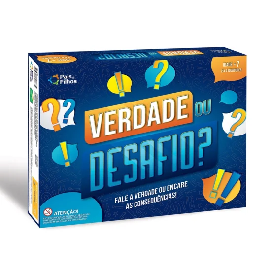 Jogo Verdade ou Desafio? - Pais