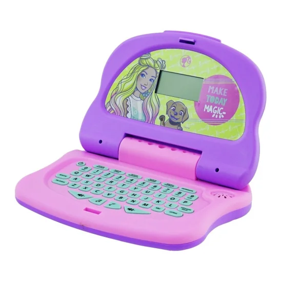 Laptop Infantil Educativo Bilngue Barbie Charm Tech 1853