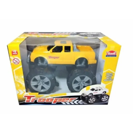 Caminhonete Trooper Amarelo - Usual Brinquedos 179
