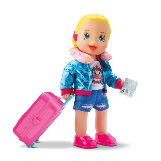 Boneca My Little Collection Vamos Viajar Menina 8177