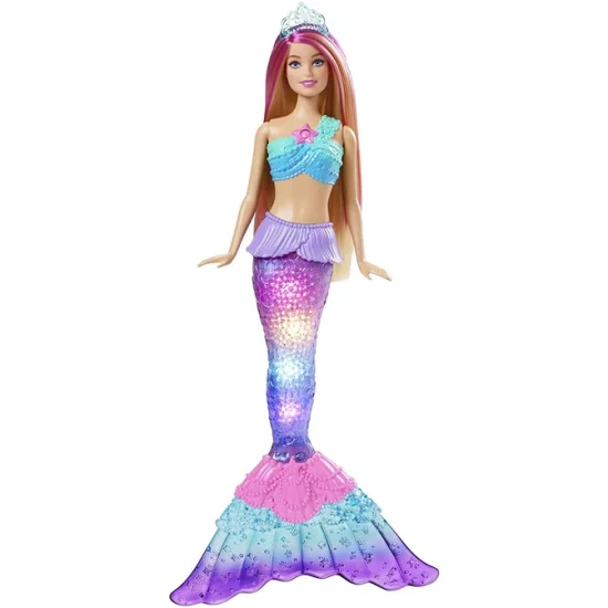 Boneca Barbie Sereia Luzes Brilhantes - Mattel T1039-92