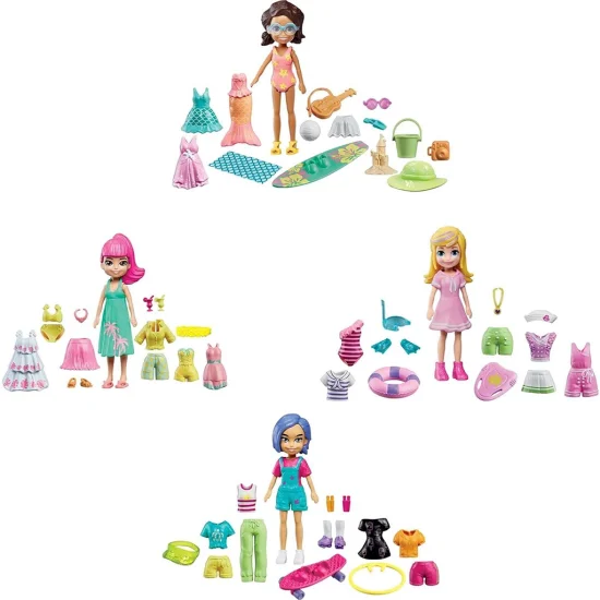 Polly Pocket Super Kit de Moda Aqutico - Mattel GXV25