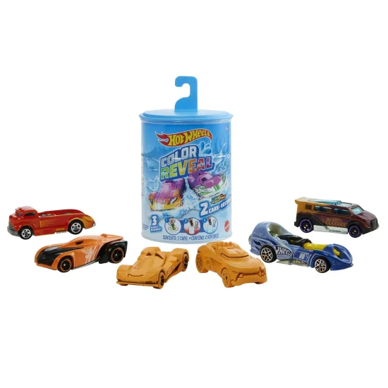 Carrinho Hot Wheels Color Reveal 2 Carros Sortidos GYP13