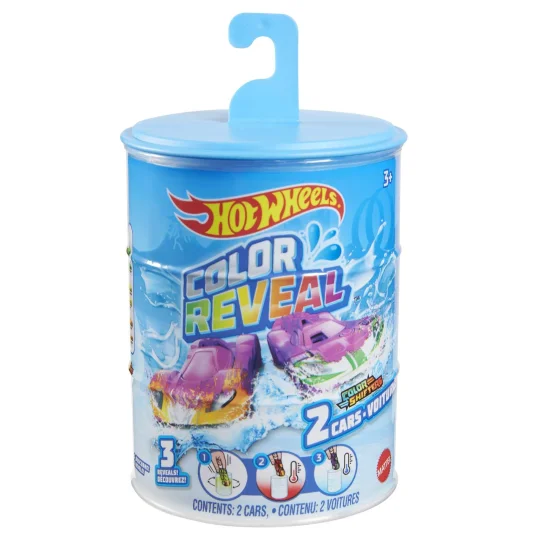 Carrinho Hot Wheels Color Reveal 2 Carros Sortidos GYP13