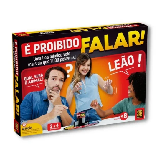 Jogo  Proibido Falar - Grow 03454