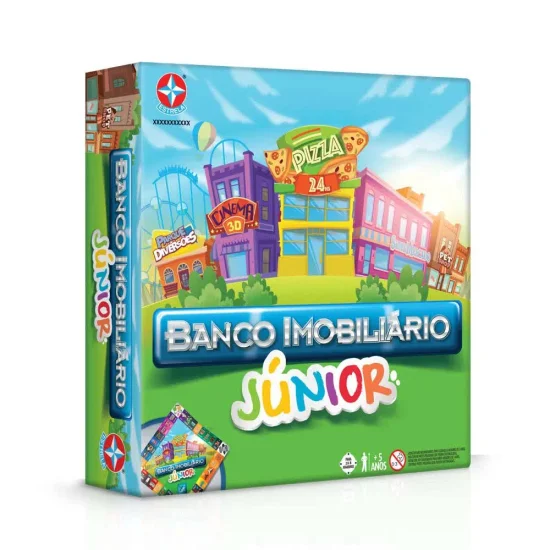 Jogo Banco Imobilirio Jnior - Estrela 2800020
