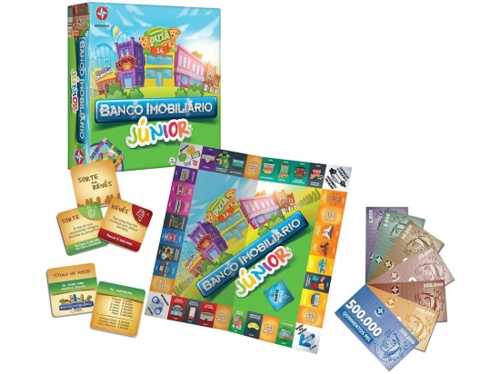 Jogo Banco Imobilirio Jnior - Estrela 2800020