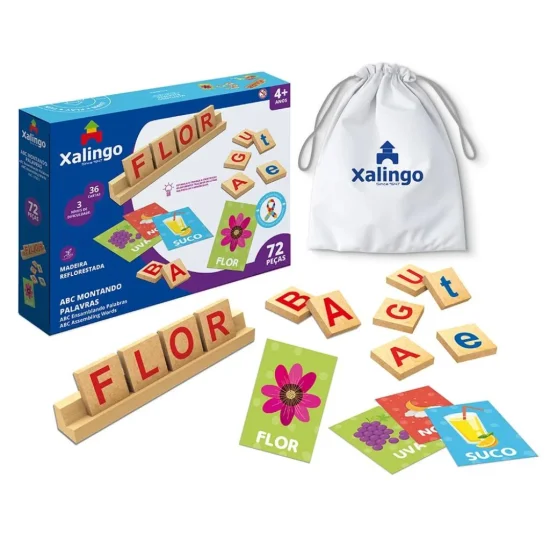 Jogo ABC Montando Palavras - Xalingo 17321