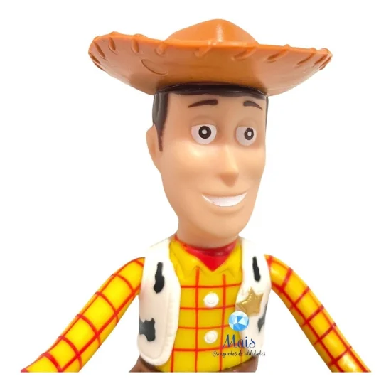 Boneco Articulado em Vinil Toy Story Woody 19cm - Lider 2588
