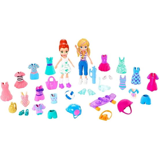 Polly Pocket Kit Moda Esportiva - Mattel GGJ48
